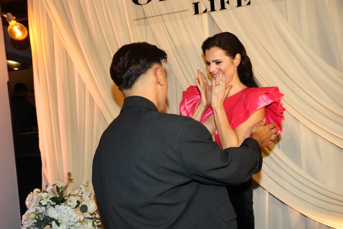 Ornella Koktová měla z účasti Honzy Bendiga velkou radost. 