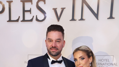 FOTO: Petr Švancara po boku své ženy na Plesu v Intru.