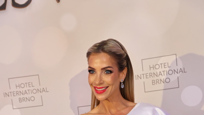 FOTO: Kamila Švancarová rozdávala úsměvy.