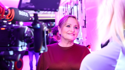 FOTO: Regina Řandová během rozhovoru pro eXtra.cz.