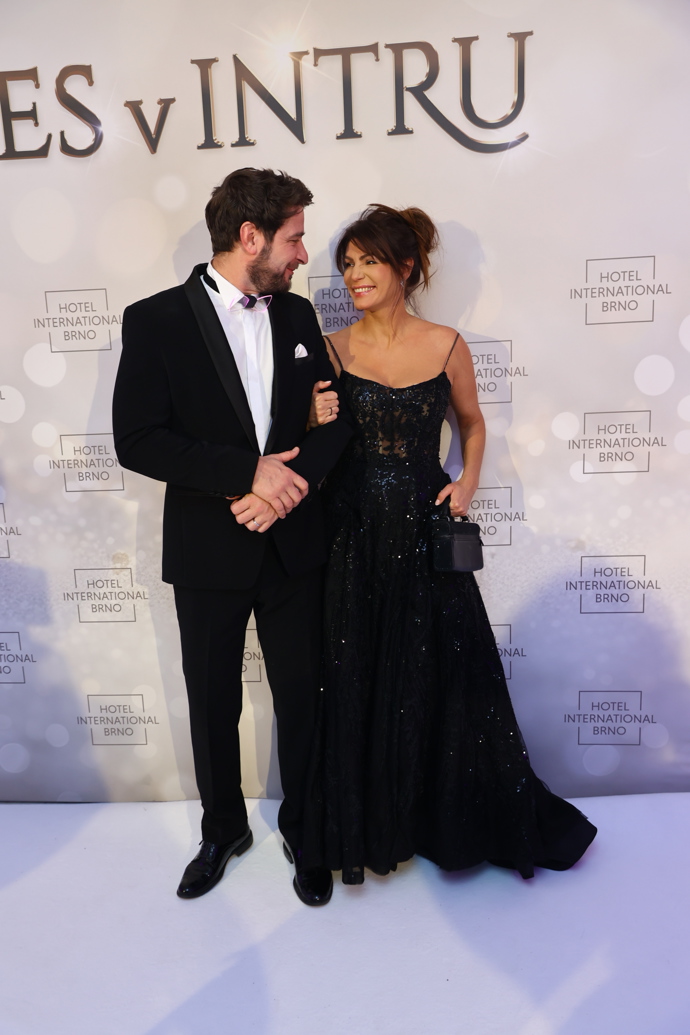 Herec Marek Němec s manželkou Petrou.