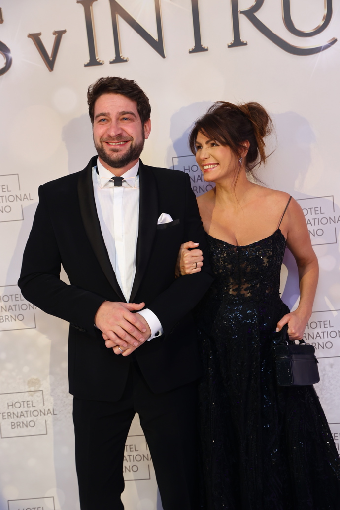 Herec Marek Němec s manželkou Petrou.