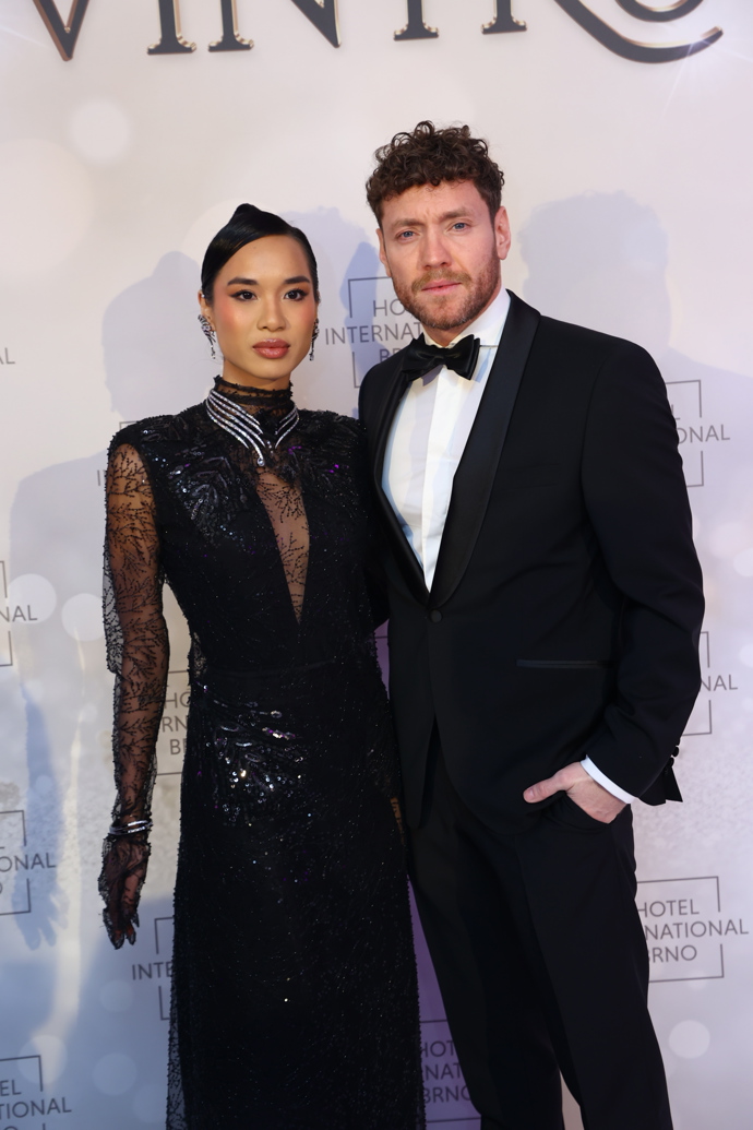 Sarah Vu s Miroslavem Dubovickým nevynechali Ples v Intru.