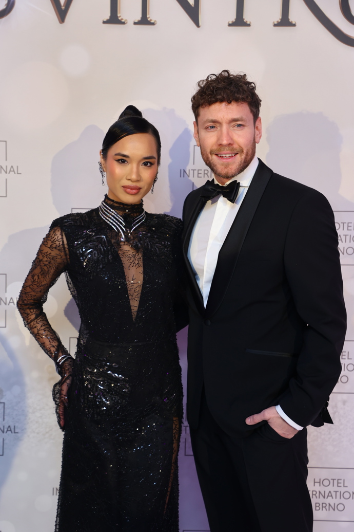 Sarah Vu s Miroslavem Dubovickým nevynechali Ples v Intru.