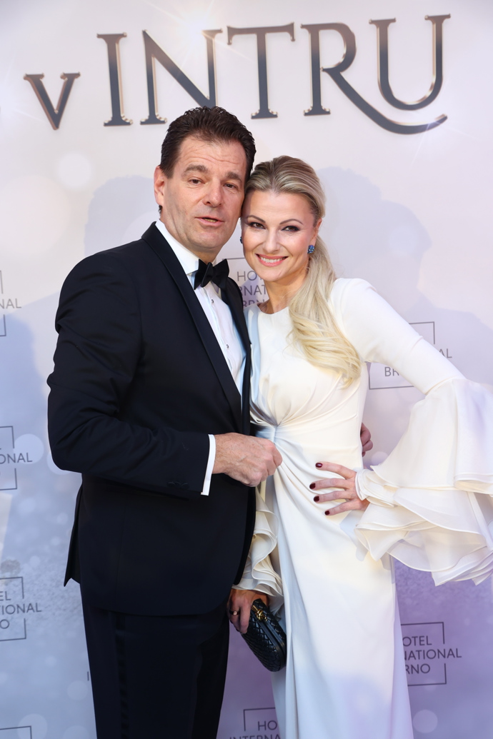 Jitka Kocurová s manželem Tomášem Abrahamem.