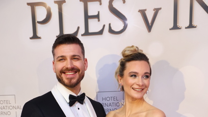 FOTO: Barbora Mottlová s manželem Davidem.