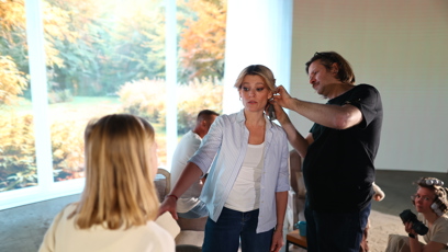 FOTO: Michaela Gemrotová natáčela nový videoklip.