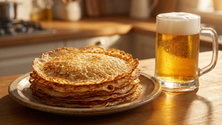 Tchyně mi tento trik na palačinky tajila 20 let: Stačí půl sklenice piva a okraje budou božsky křupavé