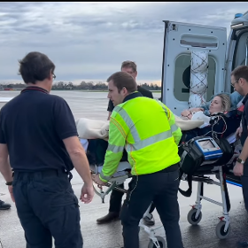  Lindsey Vonn převezli do USA.