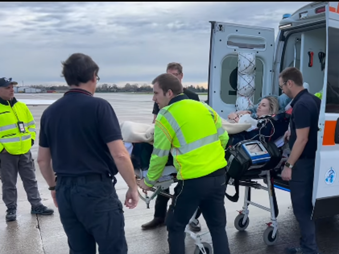  Lindsey Vonn převezli do USA.