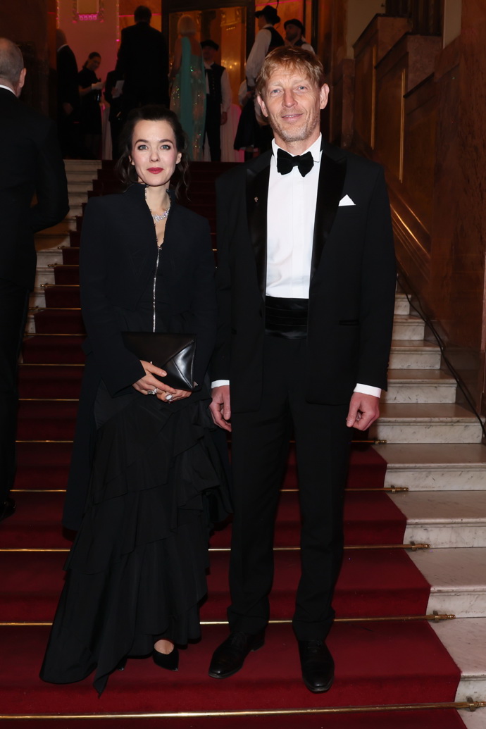 Miliardář Karel Janeček tentokrát přišel v doprovodu své manželky Liliany Khousnoutdinové.