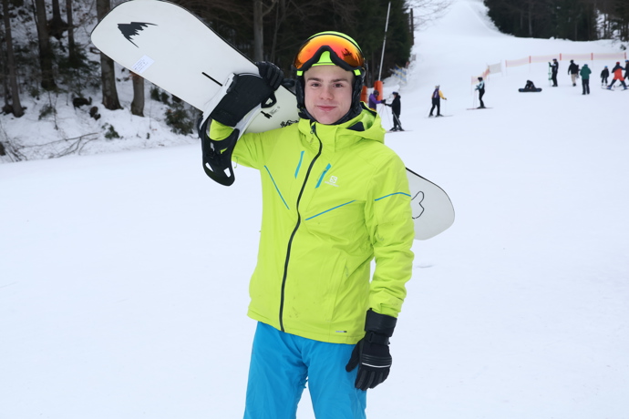 Filip Antonio na horách.