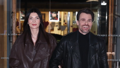 FOTO: Monika Marešová a Leoš Mareš dorazili v dobré náladě.