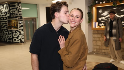 FOTO: Veronika Sandholzová vypadala velmi  šťastně.