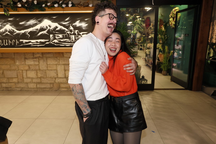 Účastnici Hell's kitchen.