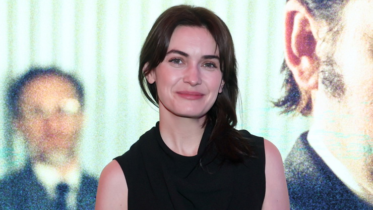 Sarah Haváčová dorazila v dobré náladě.