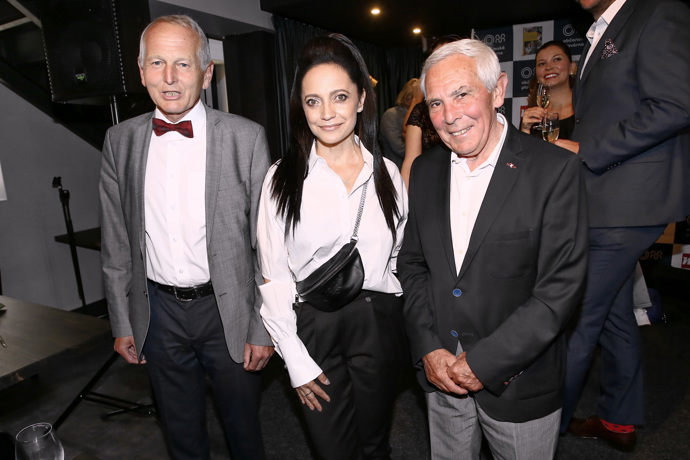 Jan Pirk a Pavel Pafko s Lucií Bílou. 