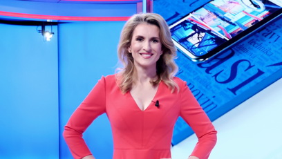 FOTO: Moderátorka Lenka Špillarová.