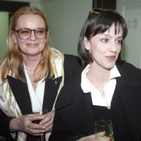 Herečka Jana Brejchová s dcerou Terezou.