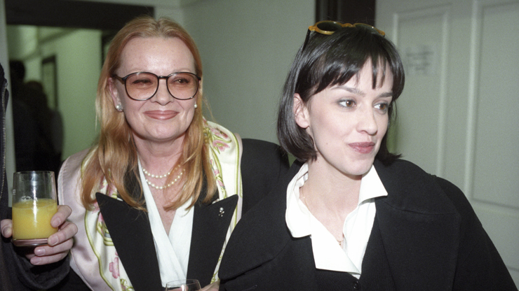 Herečka Jana Brejchová s dcerou Terezou.