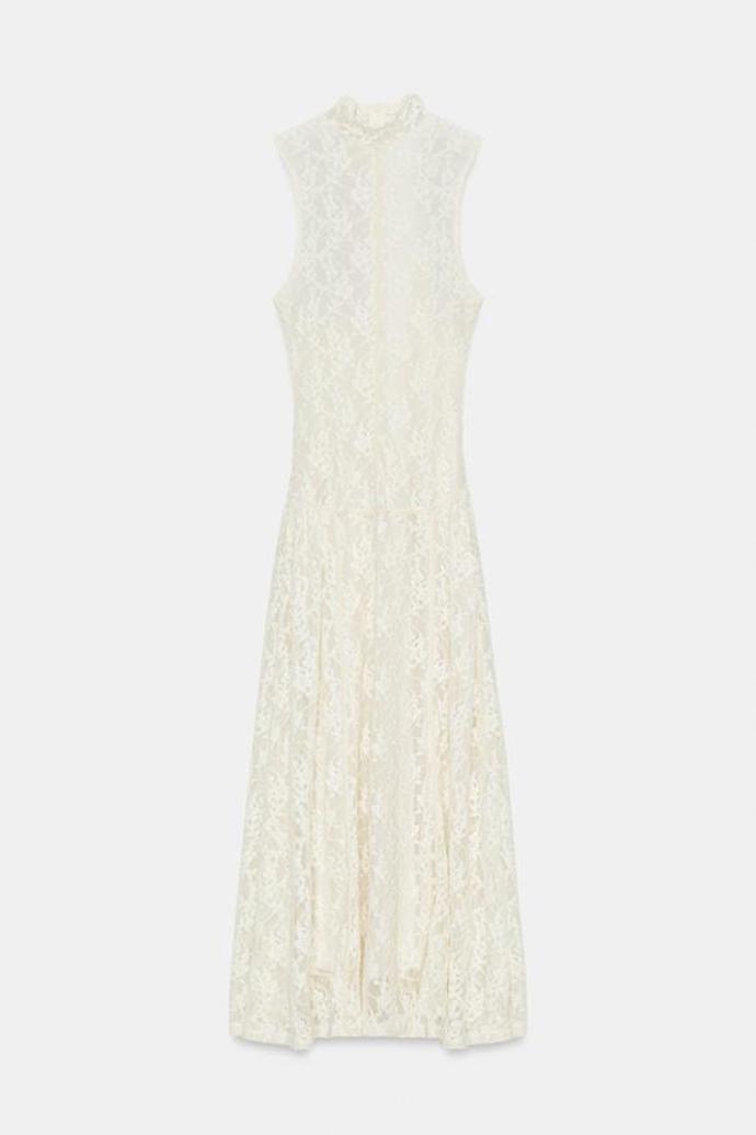 Dlouhé krajkové šaty, Zara, 1 199 Kč