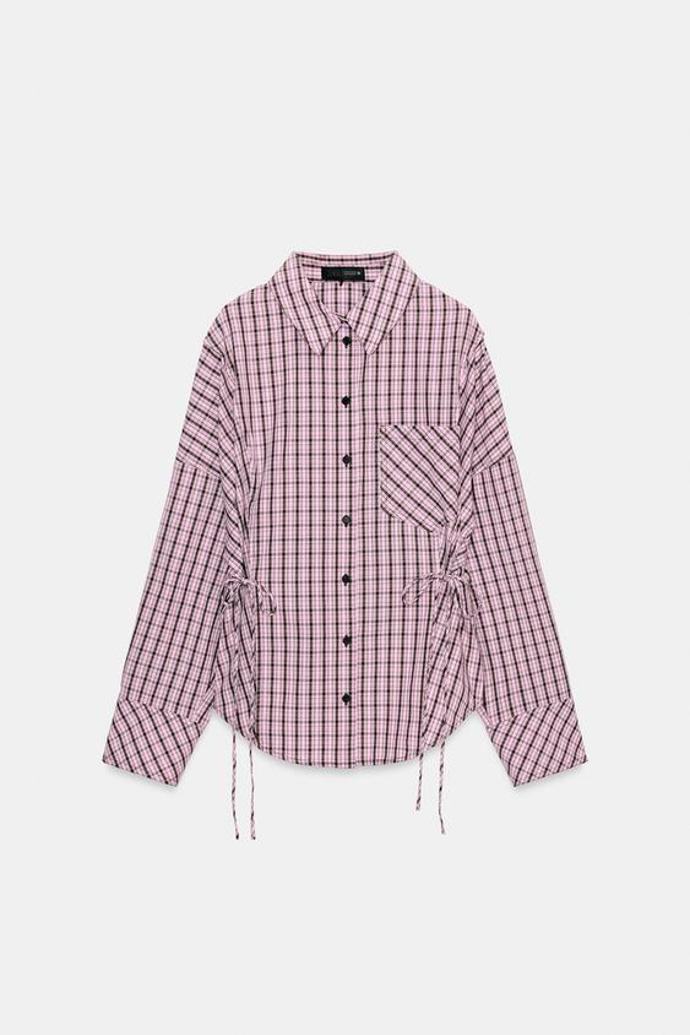 Kostkovaná košile, Zara, 799 Kč