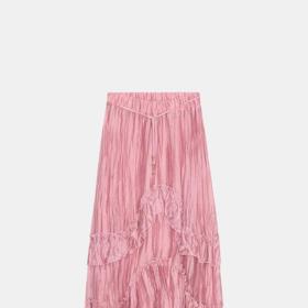 Midi sukně s volány, Zara, 999 Kč