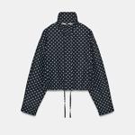 Prošívaná bunda s puntíky, Zara, 1199 Kč