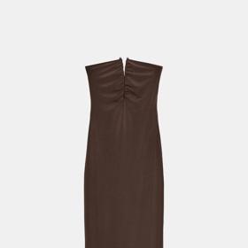 Šaty bez ramínek, Zara, 849 Kč