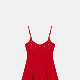 Strečové šaty se srdíčky, Zara, 799 Kč