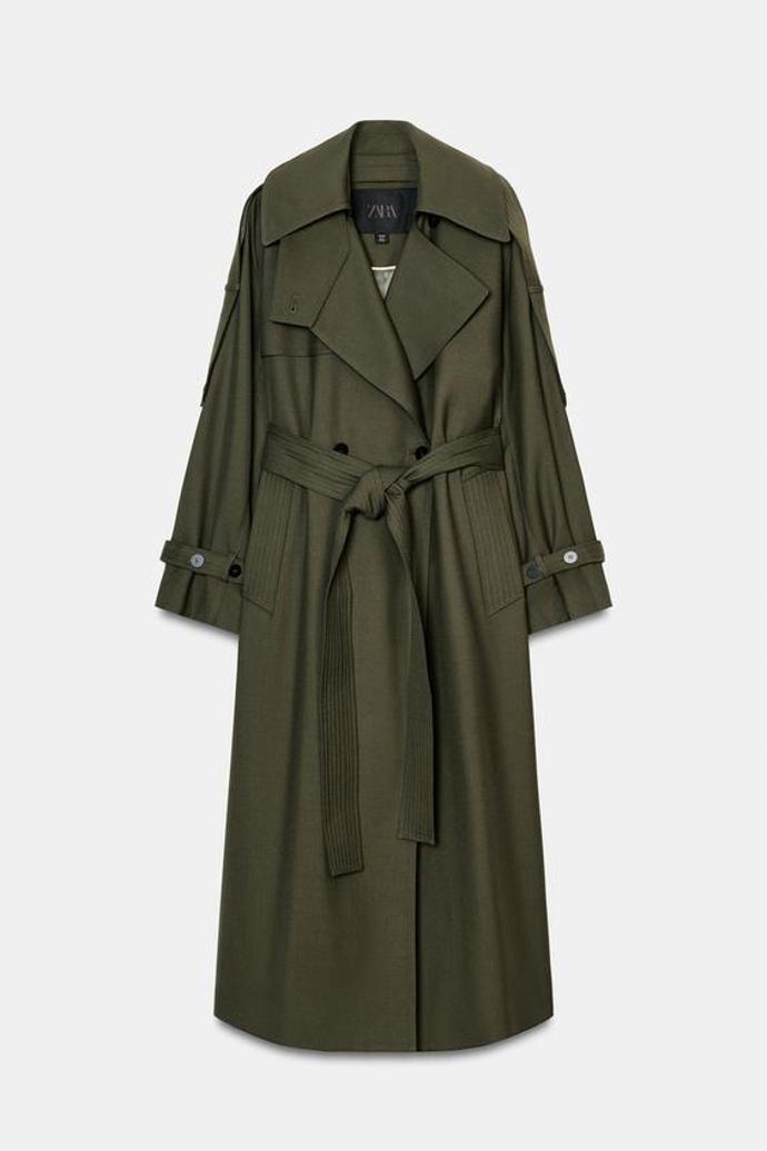 Oversize trenčkot, Zara, 3599 Kč