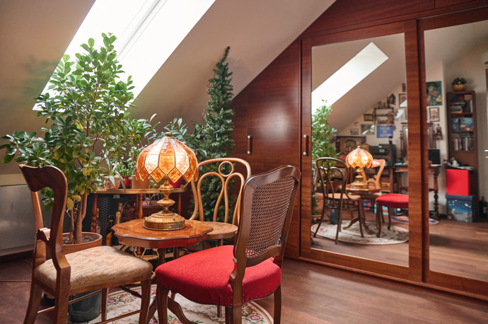 Pohled na tzv.univerzální pokoj