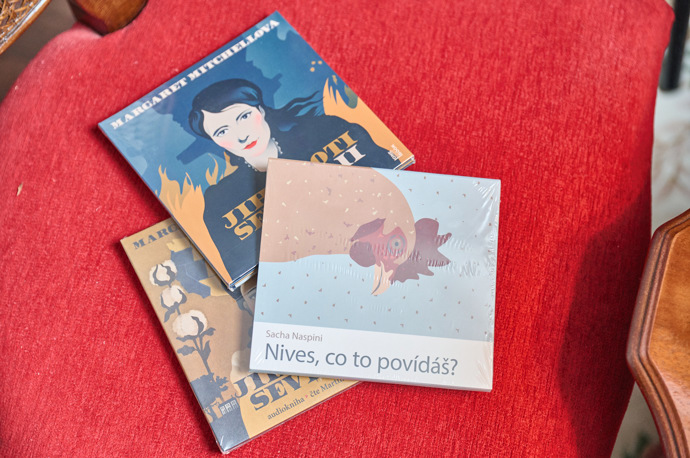 Několik CD z těch mnoha, které má Martina na kontě.