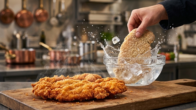 Křupavé řízky, které si zamilujete: Stačí jeden trik s ledovou vodou a doma budete za hrdiny