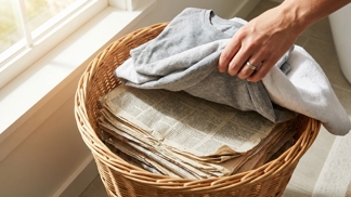 Konec zatuchlého prádla v koupelně: Stačí na dno koše položit věc, kterou většina lidí hned vyhazuje do sběru