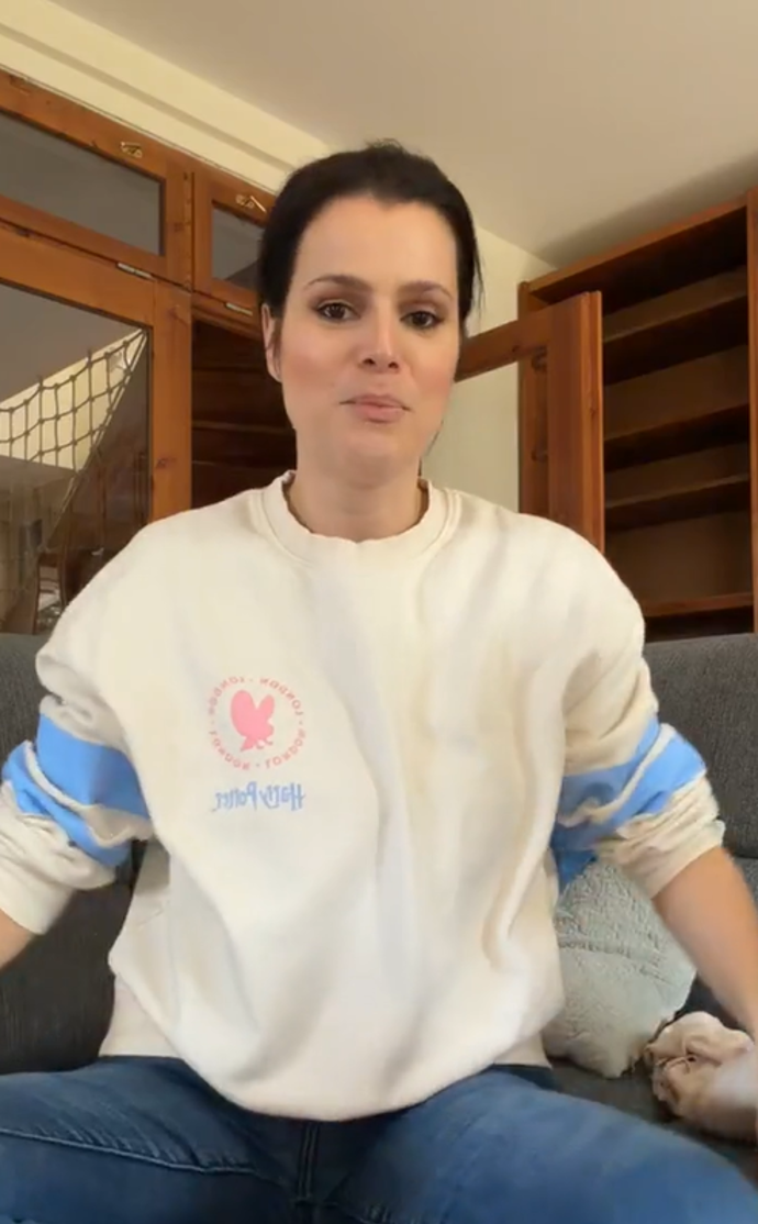 Ornella Koktová ve svém novém domově.