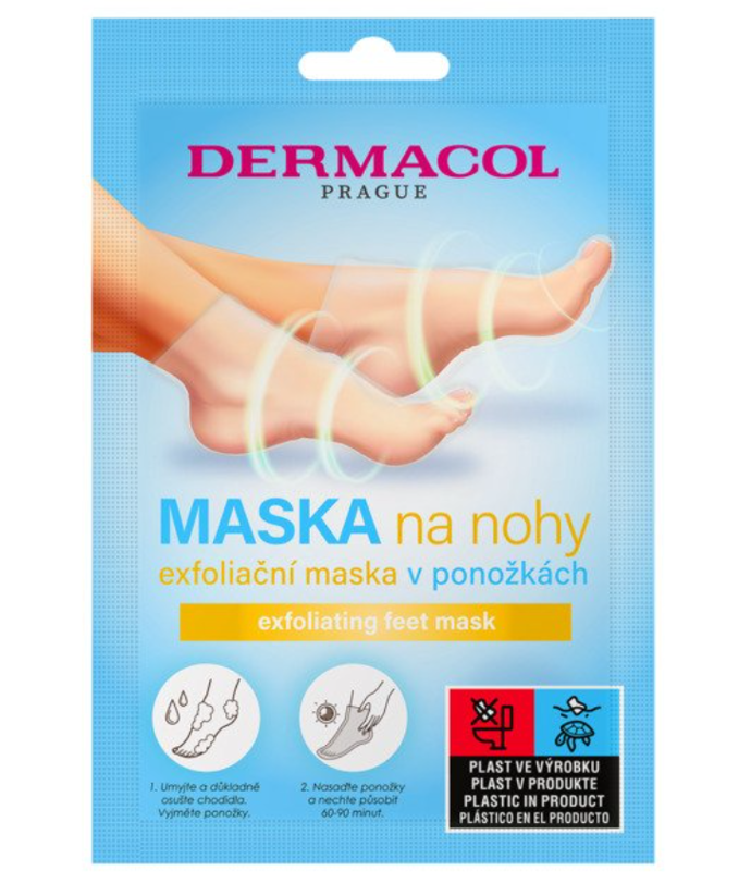Exfoliační maska na nohy, Dermacol, 129 Kč