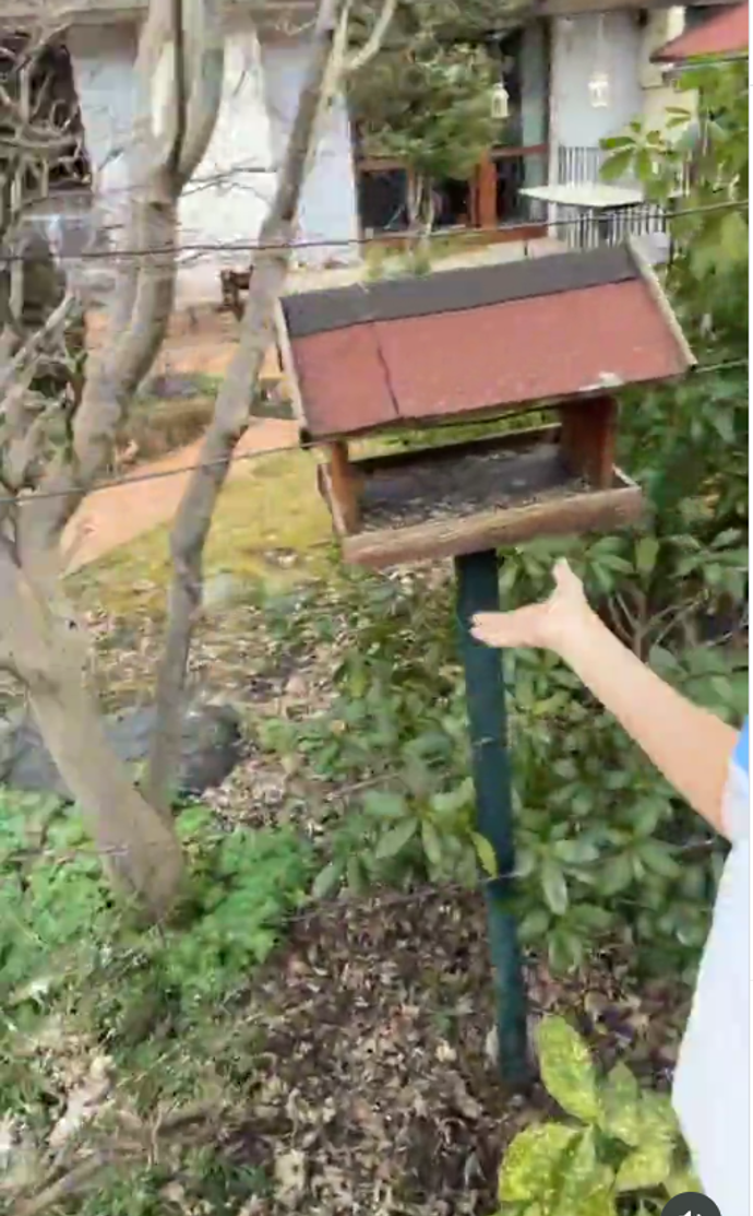 Ornella Koktová ukázala ptačí budku.