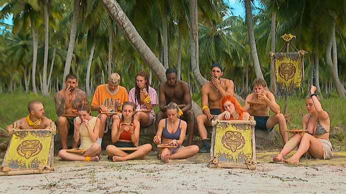 Kmen Padouchů si užili odměnu v podobě sendvičů. 