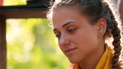 FOTO: Johana Nováčková byla zvolena kmenem, aby odešla.