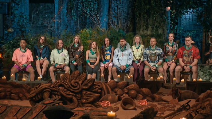 Alžběta Levínská se svým kmenem v Survivoru.