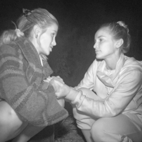 Johana Fabišíková se svěřila Kristině Hrbkové, že má symbol skryté imunity.