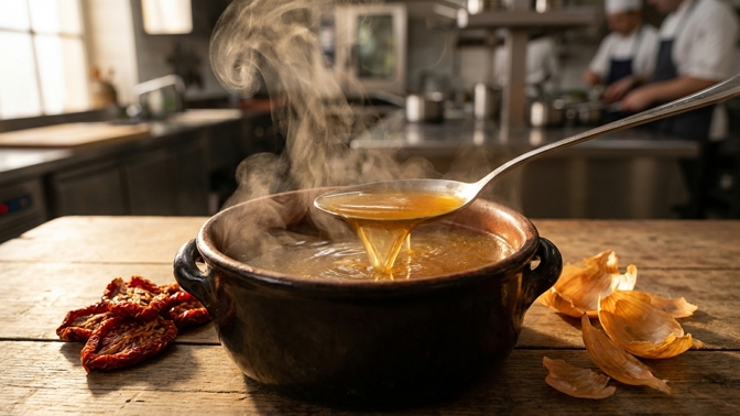 Tajemství poctivého vývaru: Proč do něj přidat sušená rajčata?