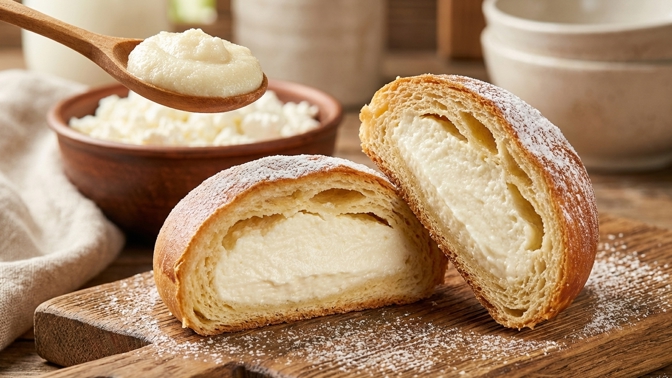 Tvaroh v buchtách už nikdy nebude vysušený jako troud: Lžíce krupice v náplni vytvoří neviditelnou oporu a zajistí krémovost