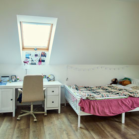 Jeden z dětských pokojů.