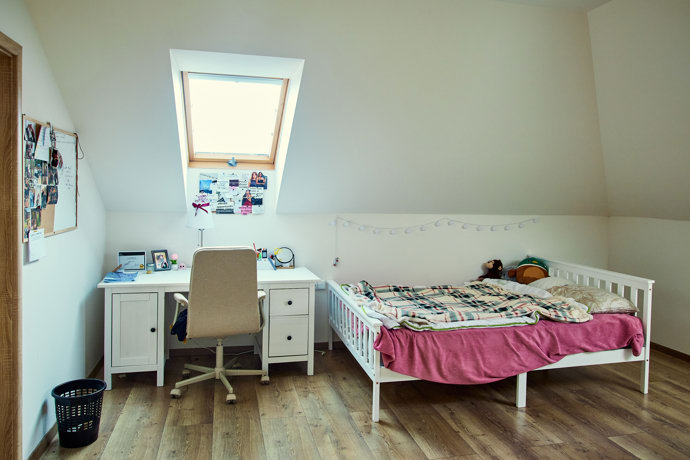 Jeden z dětských pokojů.