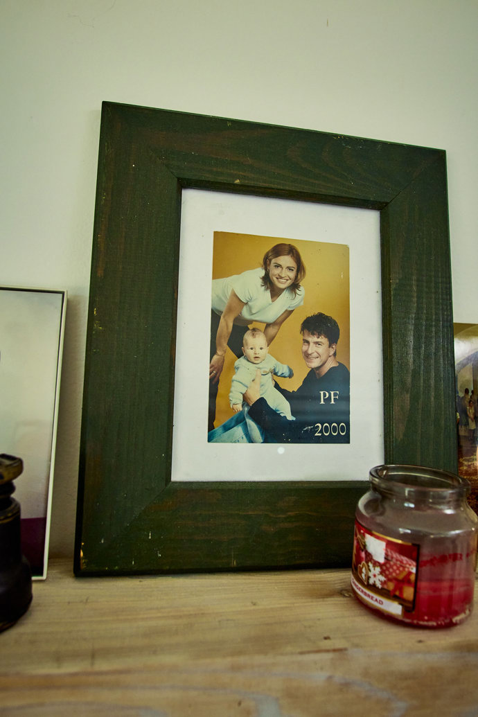 Hana Kynychová s manželem v roce 2000.