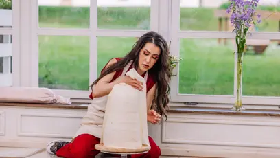 FOTO: Eliška Hlaváčová v pořadu Peče celá země.