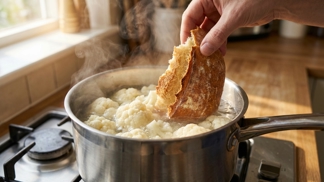 Než vyhodíte starou patku chleba, hoďte ji do hrnce ke květáku: Tato babičkovská finta pohltí veškerý zápach dřív, než zaplní byt