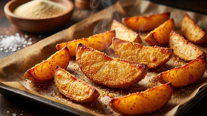 Trik na nejkřupavější brambory: Proč je před pečením obalit v krupici?